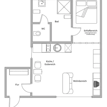 Haus Froehlich Zimmerberg Apartmán Tabarz